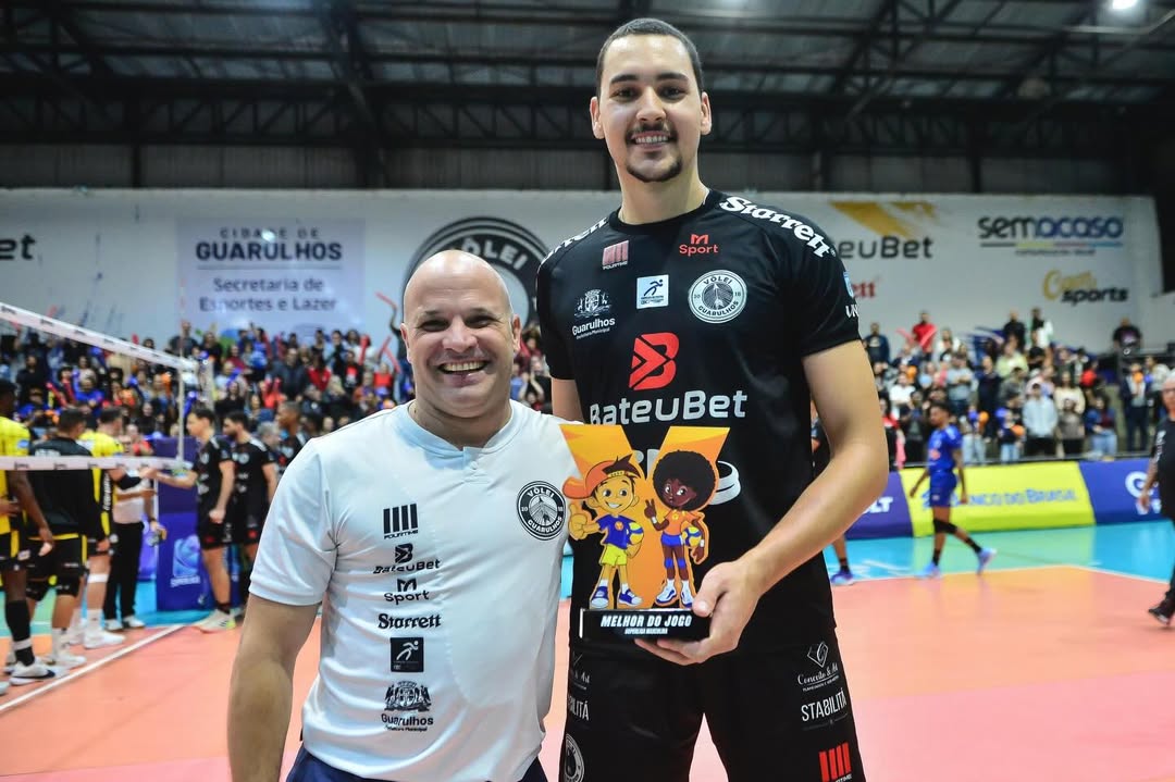 Vôlei Guarulhos vence Uberlândia por 3 a 2 e empata a série nas quartas de final da Superliga