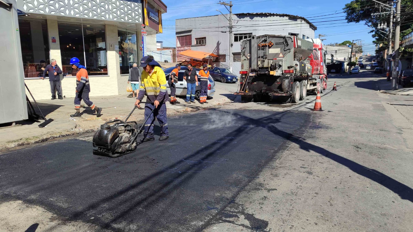 administração municipal tapa mais de 5,3 mil buracos nos três primeiros meses de 2026