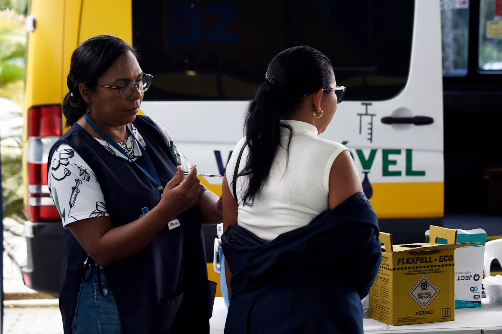 Entenda: Vacimóvel segue no Taboão até sábado com vacinação contra gripe e outras doenças