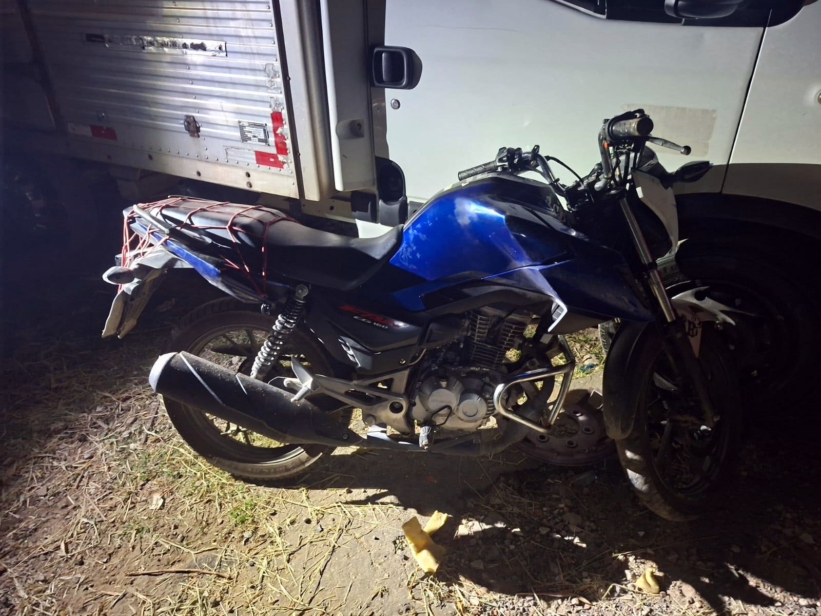 GCM prende motociclista por crime de adulteração de emplacamento do veículo no Pimentas