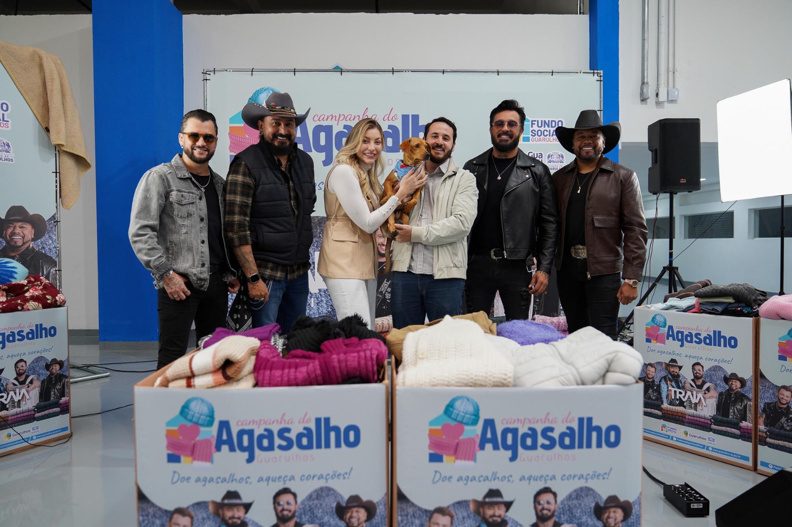 Em destaque: Campanha do Agasalho segue recebendo doações em mais de 100 pontos de arrecadação em Guarulhos