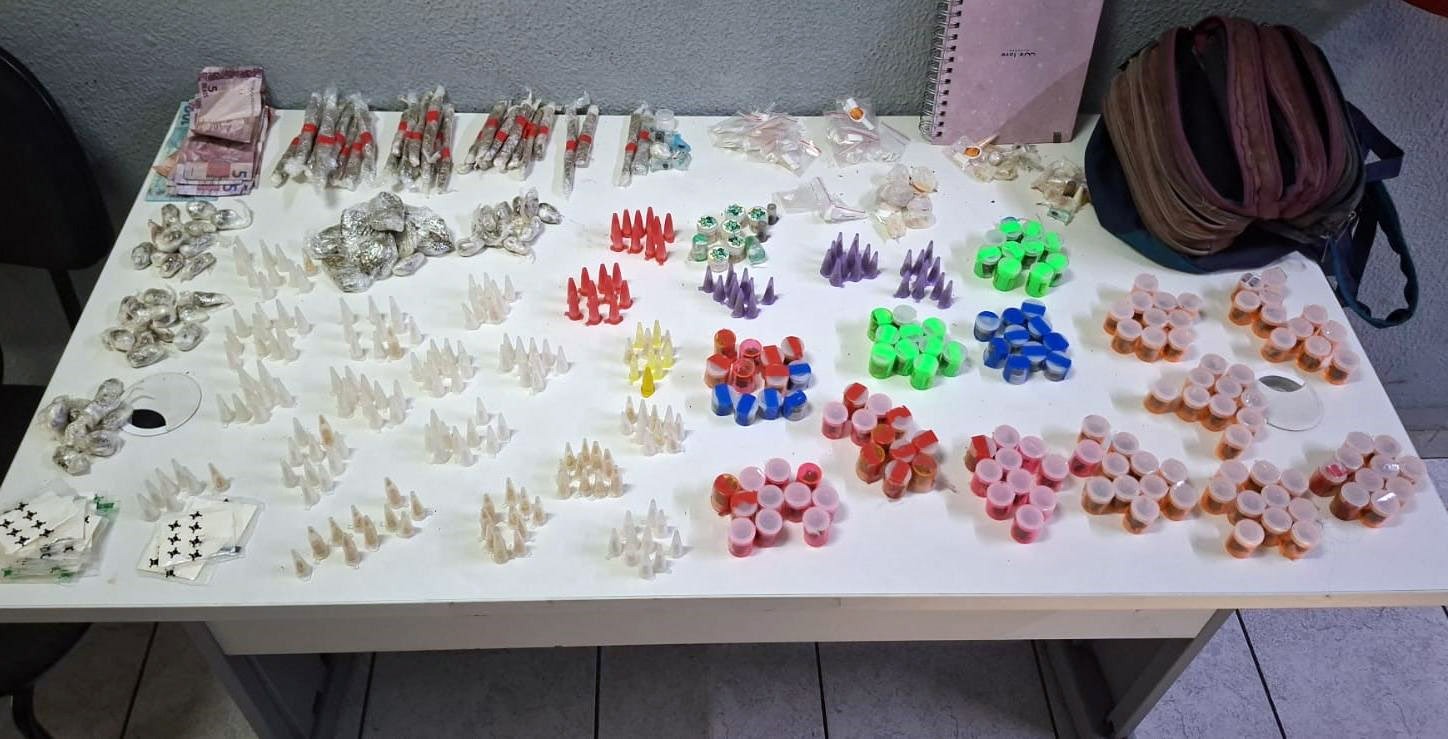 Guarulhos prende traficante com mais de 1 kg de drogas no Recreio São Jorge