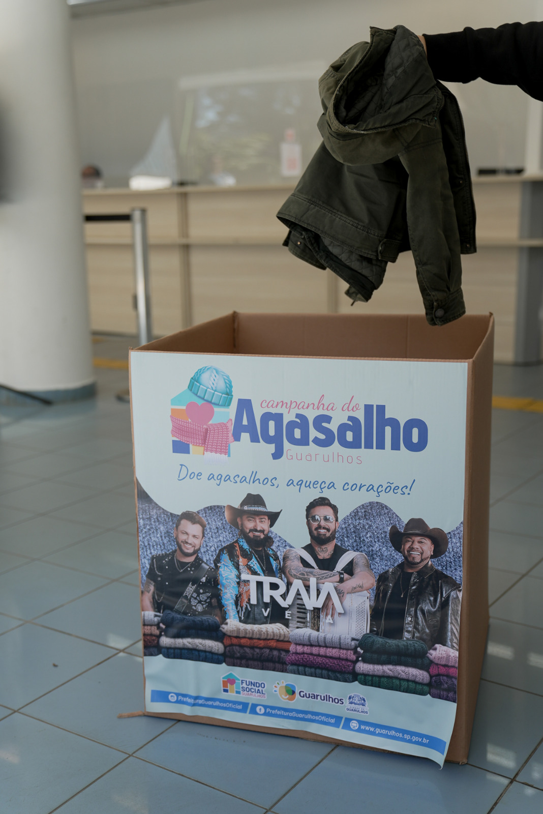 Atualização: Campanha do Agasalho 2026 segue arrecadando doações em mais de 200 endereços em Guarulhos