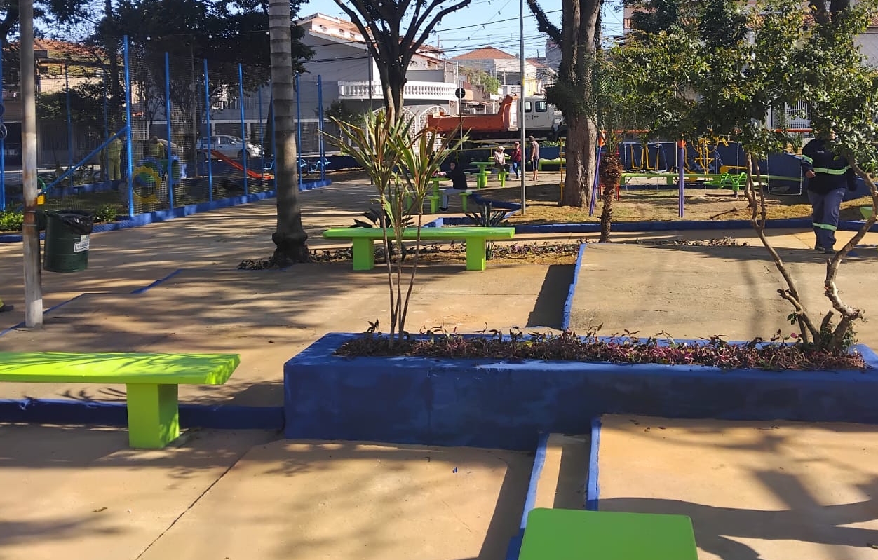 Praça Bartholomeu de Carlos é totalmente revitalizada pela Poder Executivo de Guarulhos