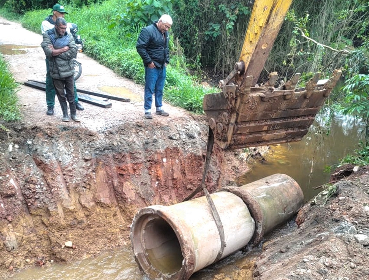Poder Executivo de Guarulhos finaliza obras para troca de tubulação em via do Ponte Alta