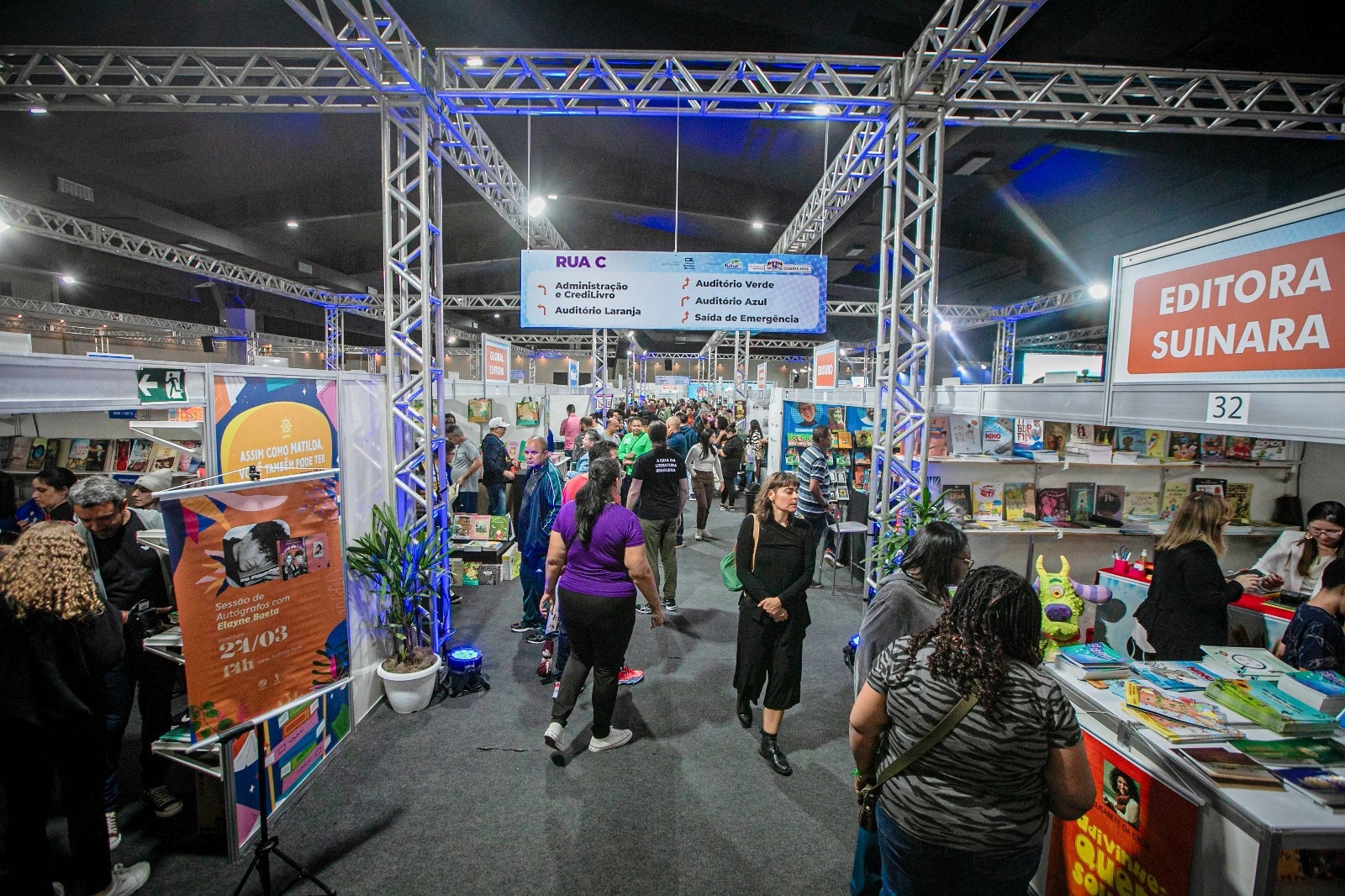Panorama: Bienal Internacional do Livro de Guarulhos tem mais de 40 editoras e 150 horas de programação com entrada gratuita